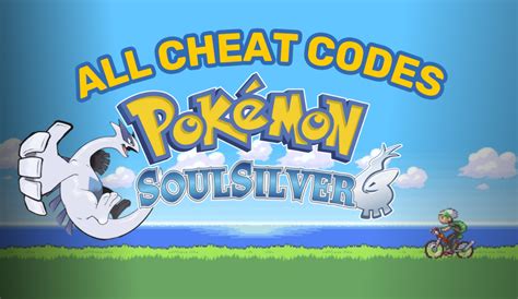 cheat code pokémon soul silver.